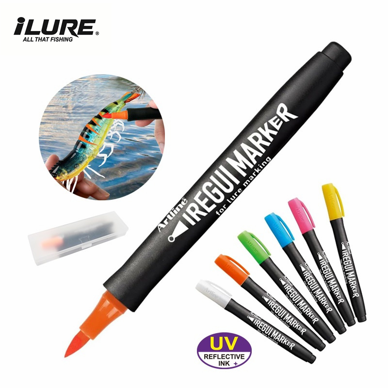 Soft Plastic Lure - Neues Angelzubehör UV-Fluoreszierender Farbstift für Weich-