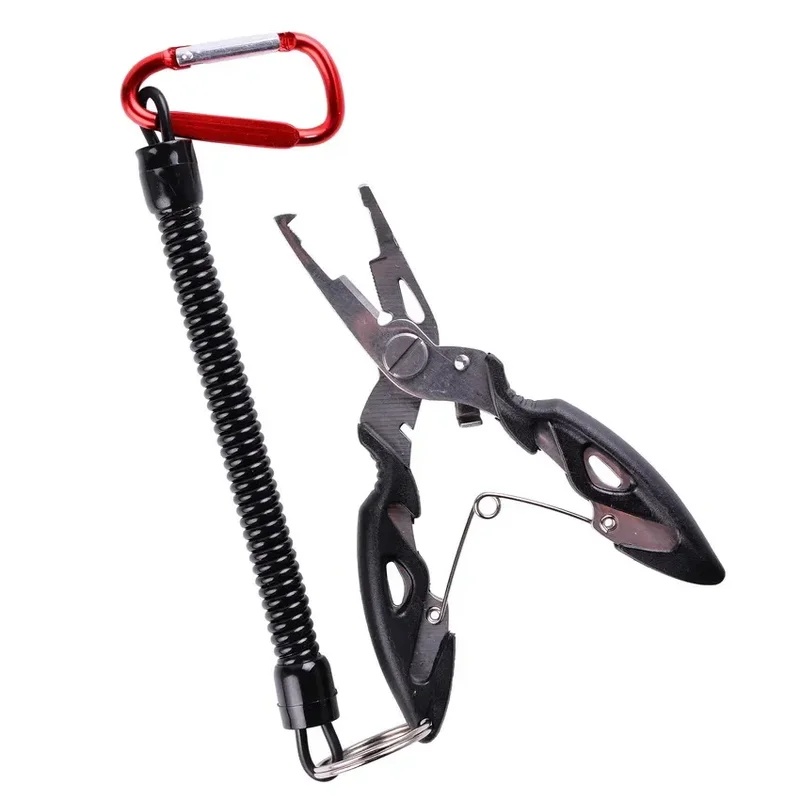 Fishing Equipment Parts - Angelzange mit Schere, Schnur- und Köderentferner,