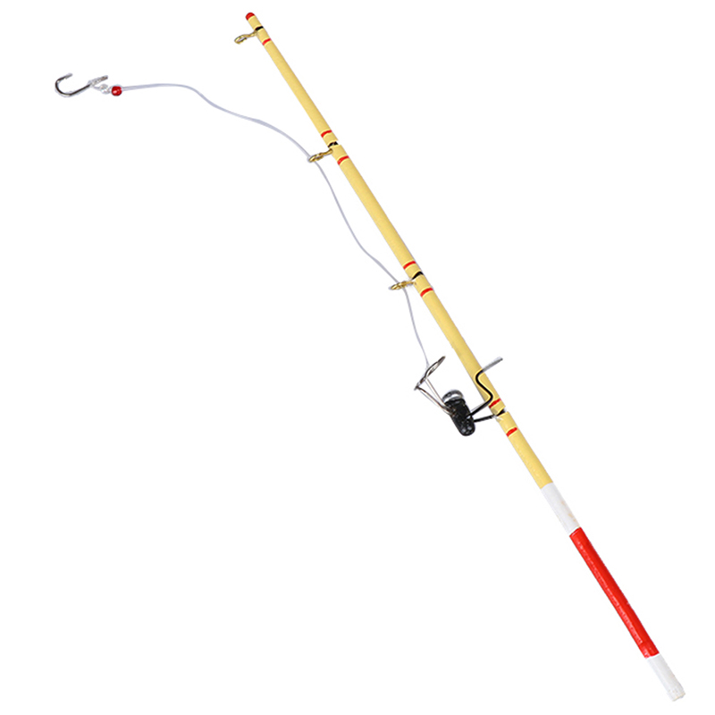 Fishing Equipment For Kids - Trendige Mikro-Landschaft 17,5cm Miniatur-Angelgerät Dekorative Angelrute