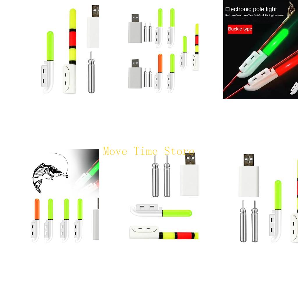 Fishing Equipment Bait - 92ME Angel-Leuchtstäbe, LED-Nacht-Angelruten zum Angeln, Leuchtlampe