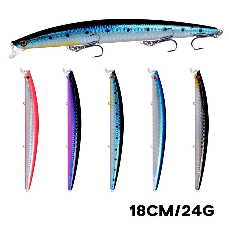 Minnow-Angelköder, Laser-harte – Fishing Equipment Bait Bewertung und Preis