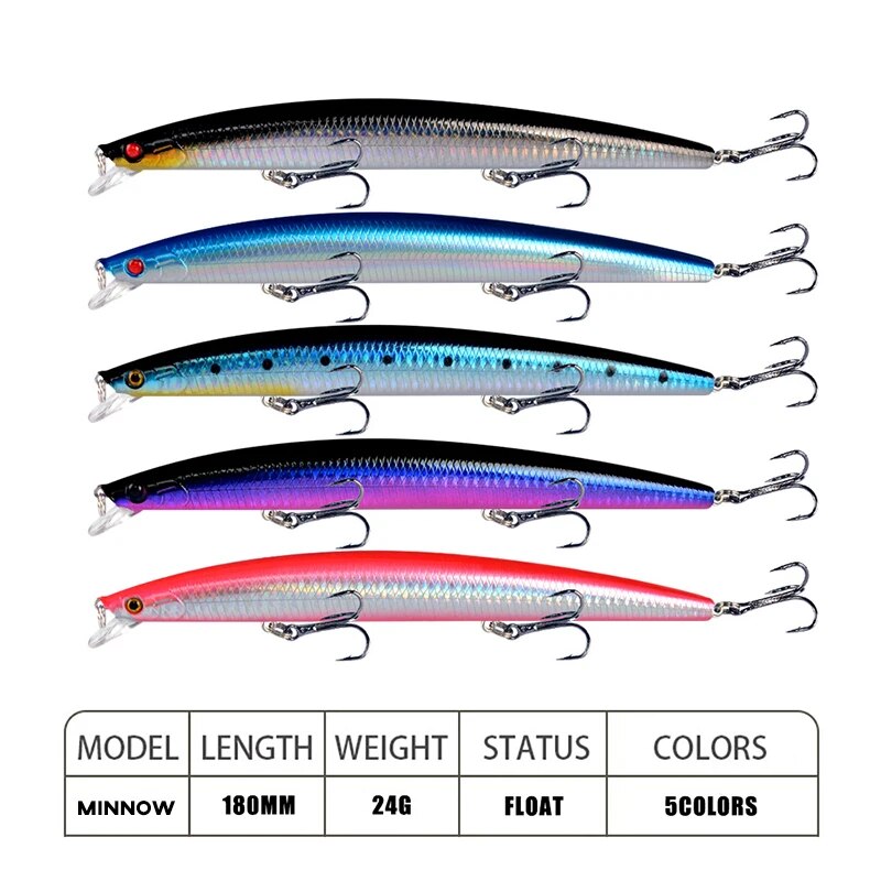 Minnow-Angelköder, Laser-harte – Fishing Equipment Bait Bewertung und Preis