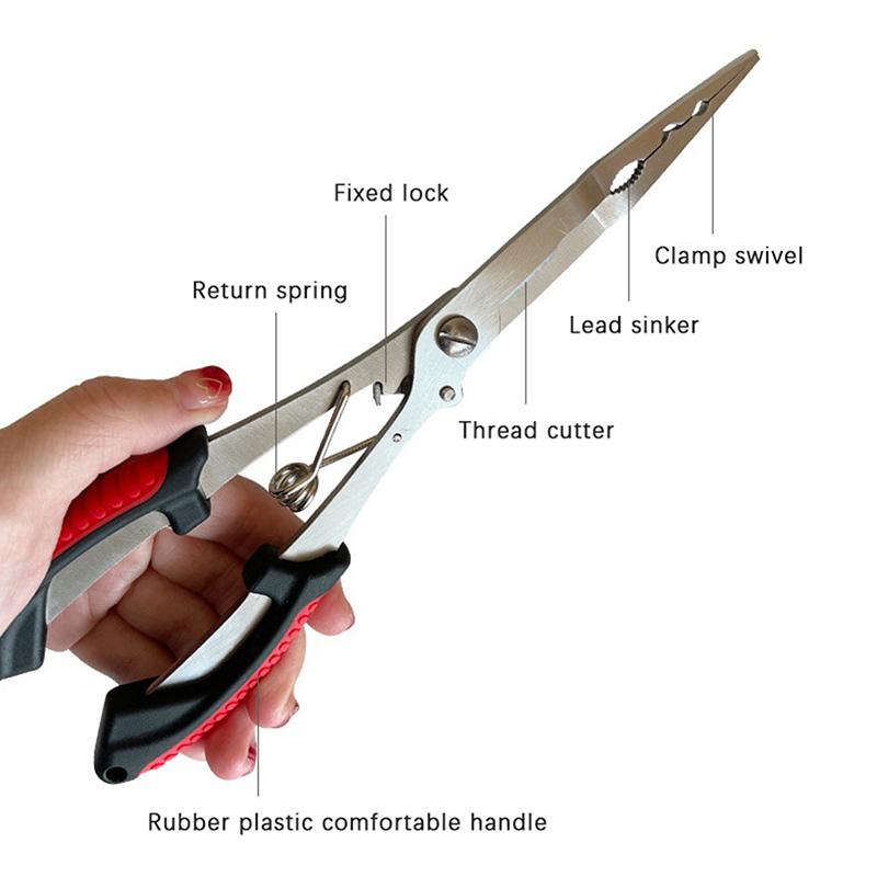 Edelstahl-Angelzange mit Verlä – Fishing Equipment Parts Bewertung und Preis