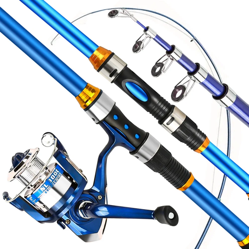 2,1–3,6 m Teleskop-Angelruten- – Fishing Equipment For Kids Bewertung und Preis