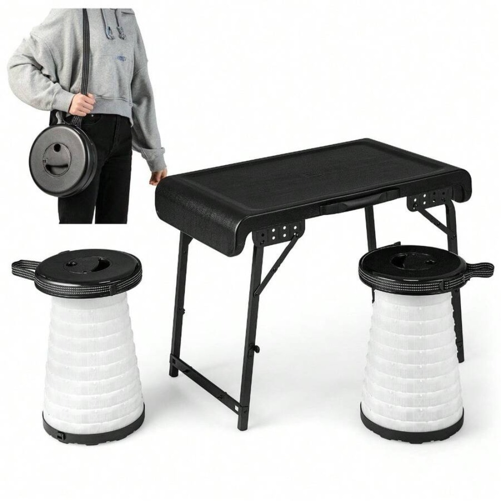 3-teiliges klappbares Camping- – Fishing Gear Bewertung und Preis