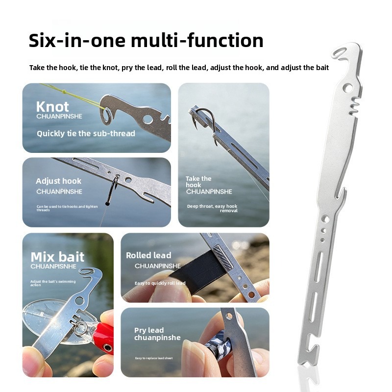 QAJTAO 4-teiliger 6-in-1 Edels – Fishing Equipment Parts Bewertung und Preis