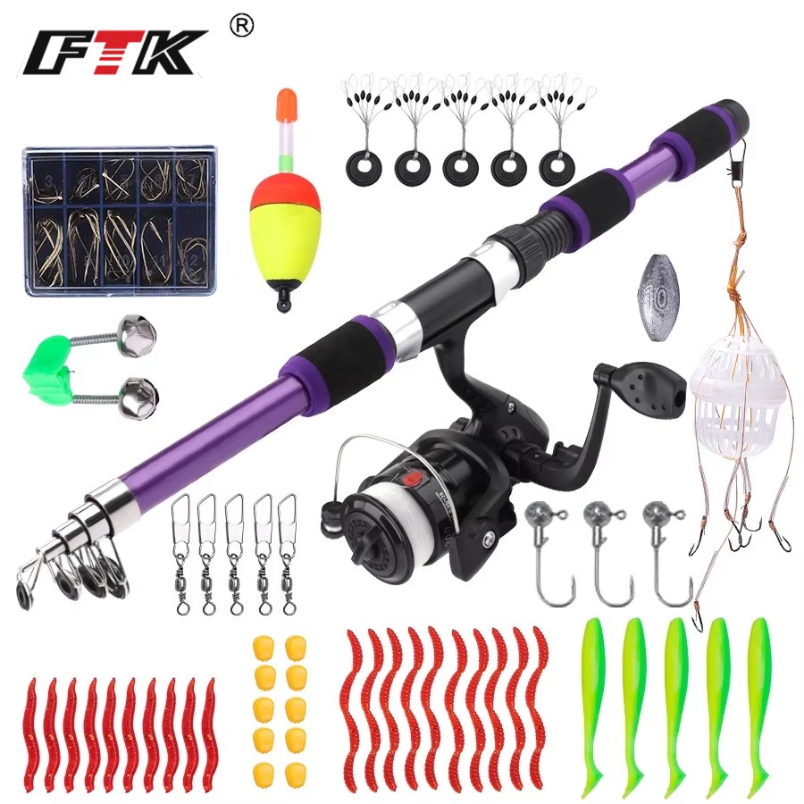 FTK 1,8 M Tragbare Spinning An – Fishing Equipment For Kids Bewertung und Preis
