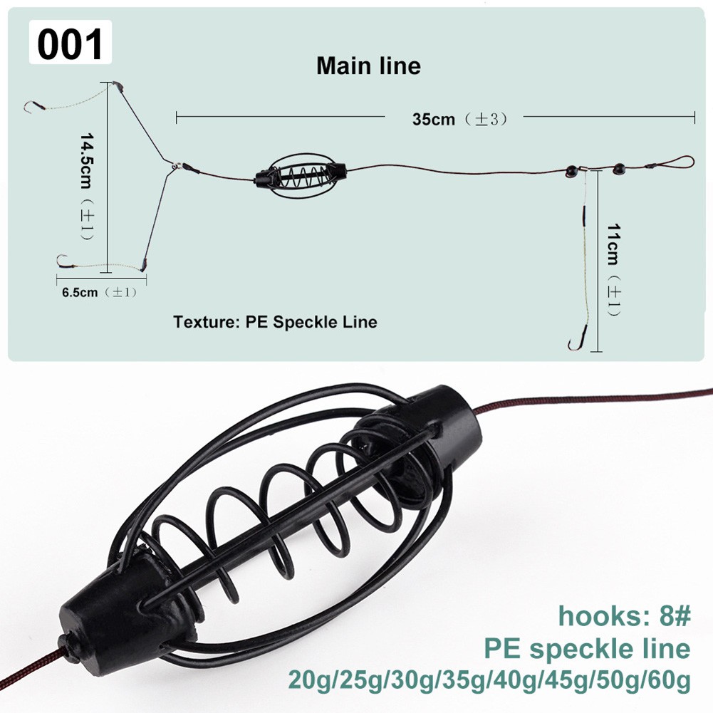 1PCS Karpfen Angeln Feeder Eur – Fishing Equipment Bait Bewertung und Preis